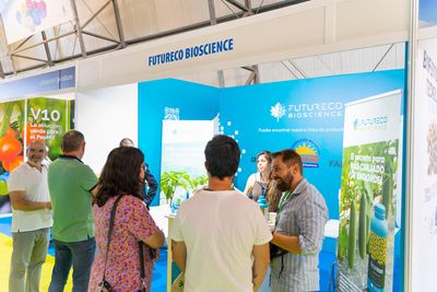 Stand de Futureco Bioscience en Infoagro Exhibition 2025