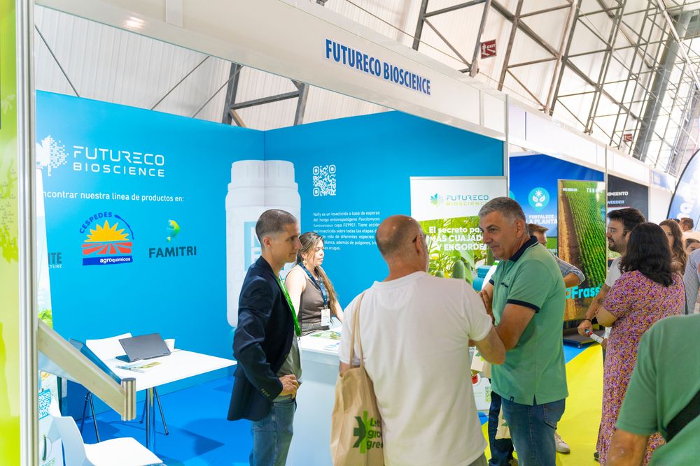 Stand de Futureco Bioscience en Infoagro Exhibition 2025