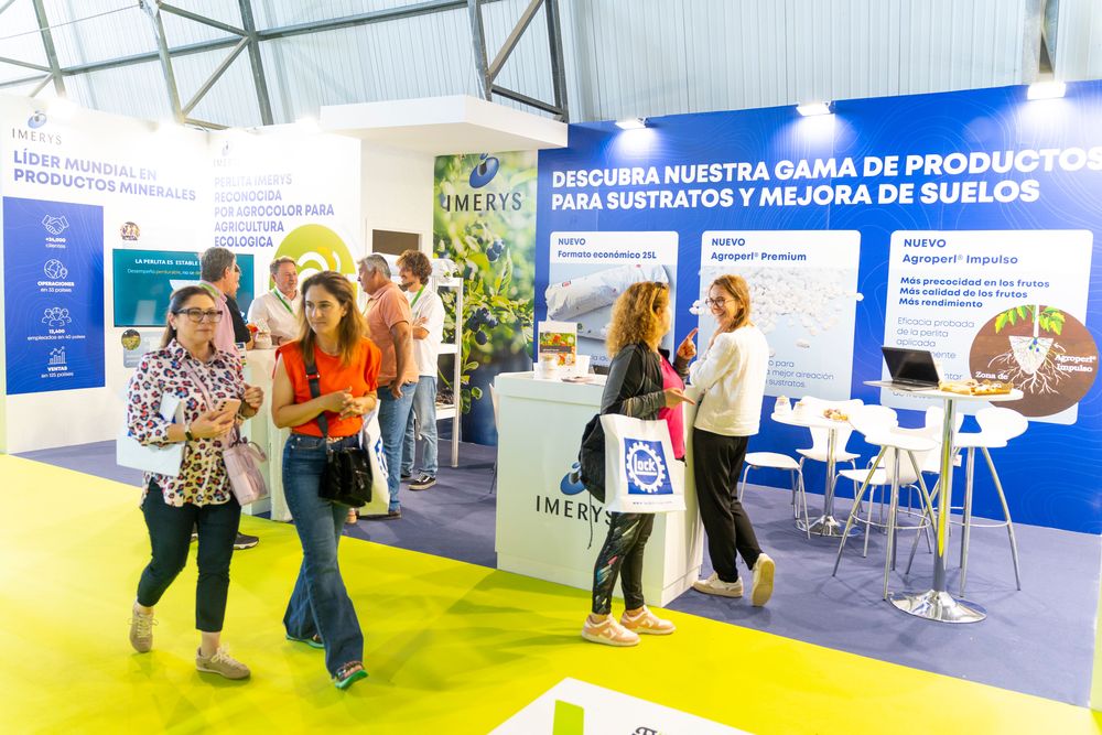 Stand de Imerys en Infoagro Exhibition 2025