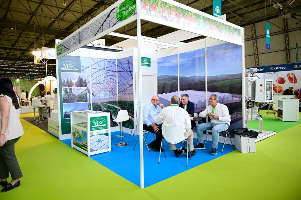 Stand de MSC Greenhouse en Infoagro Exhibition 2025