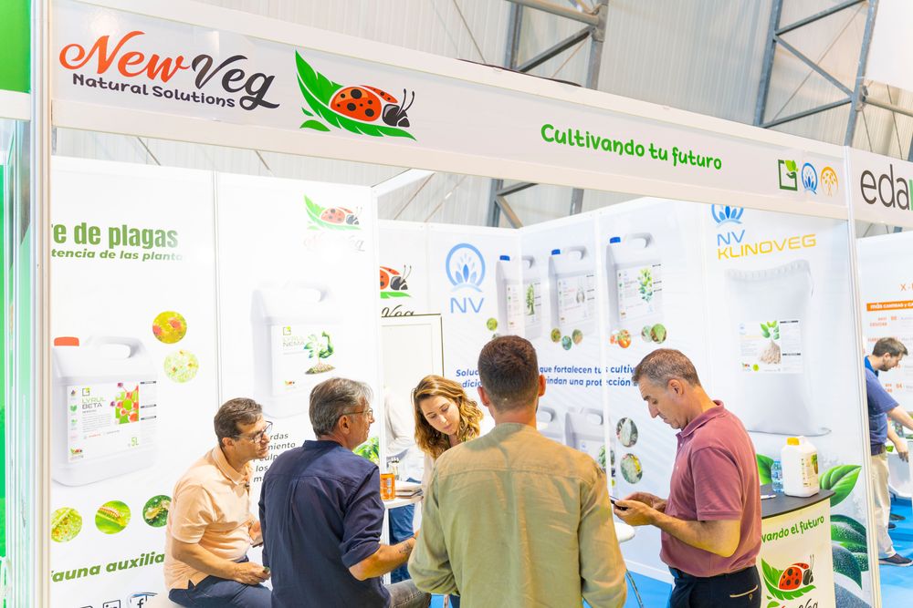 Stand de NewVeg Natural Solutions en Infoagro Exhibition 2025