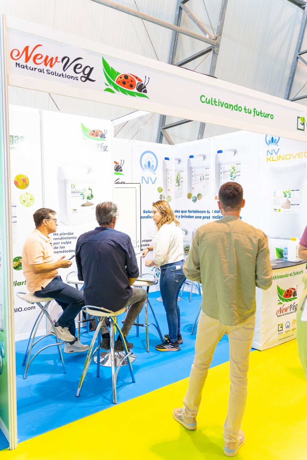 Stand de NewVeg Natural Solutions en Infoagro Exhibition 2025