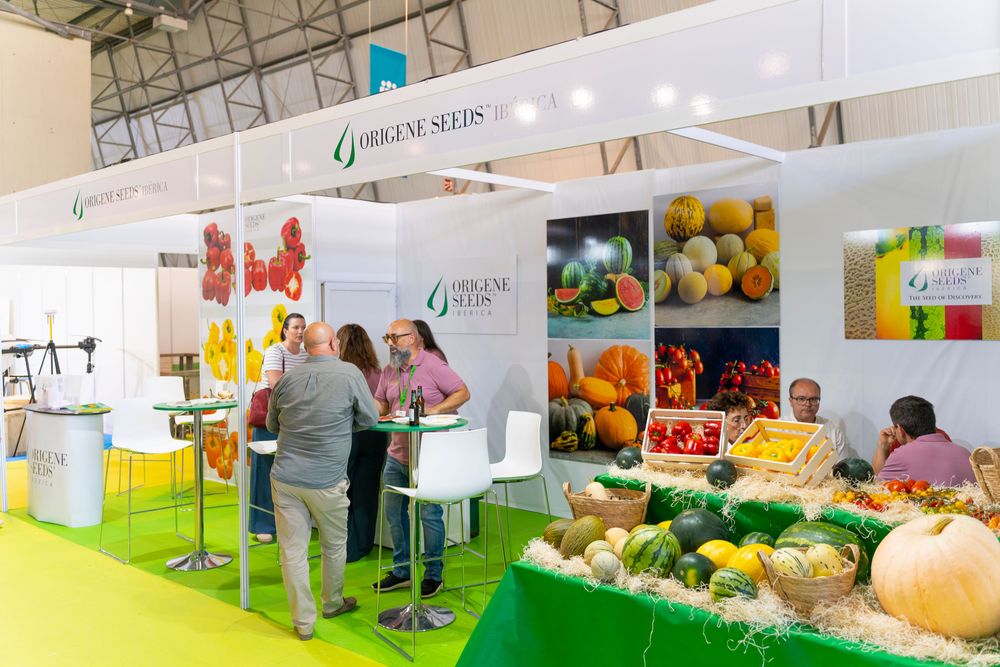 Stand de Origene Seeds Ibérica en Infoagro Exhibition 2025
