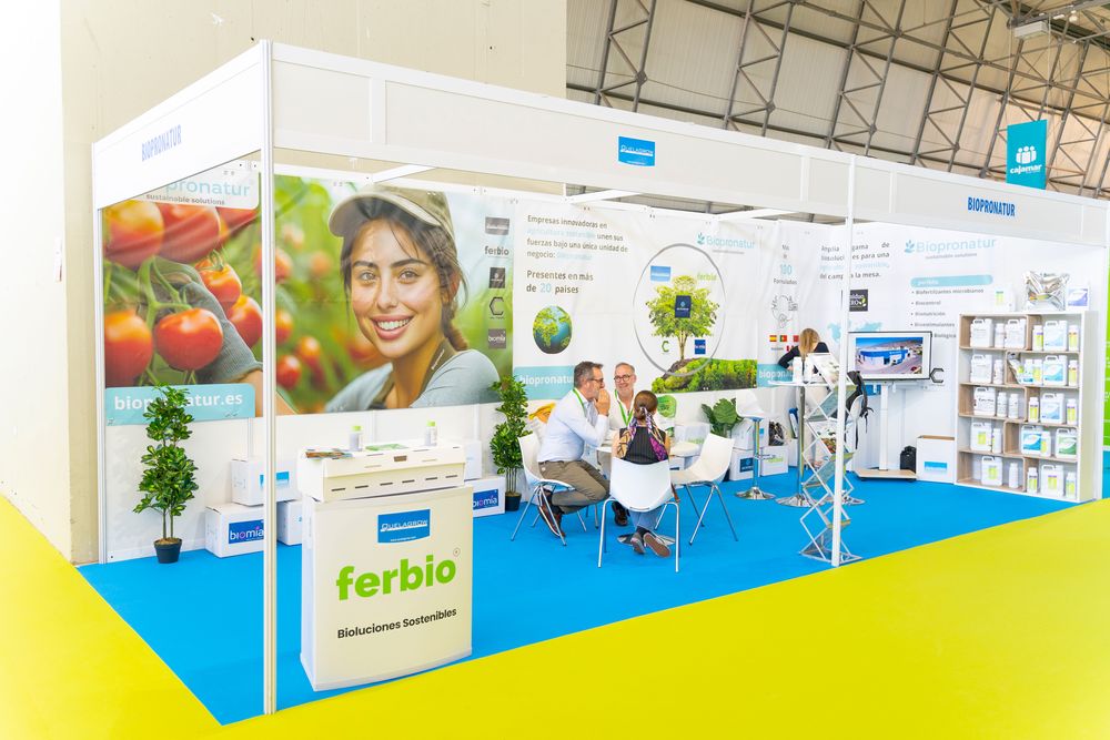 Stand de Quelagrow Biopronatur en Infoagro Exhibition 2025
