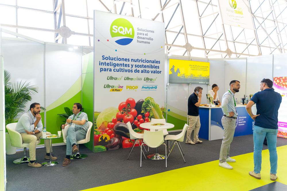 Stand de SQM en Infoagro Exhibition 2025