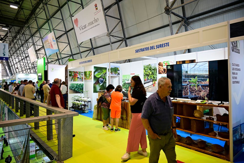 Stand de Sustratos del Sureste en Infoagro Exhibition 2025