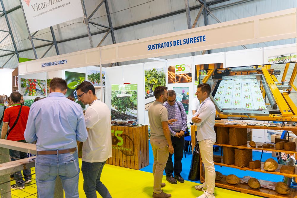 Stand de Sustratos del Sureste en Infoagro Exhibition 2025