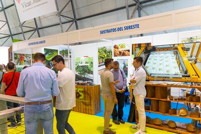 Stand de Sustratos del Sureste en Infoagro Exhibition 2025