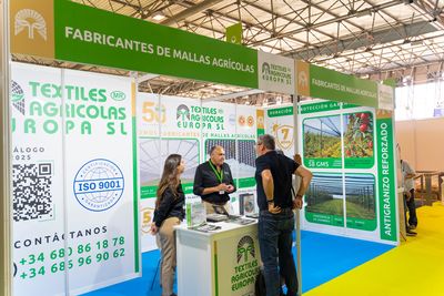 Stand de Textiles Agrícolas Europa en Infoagro Exhibition 2025