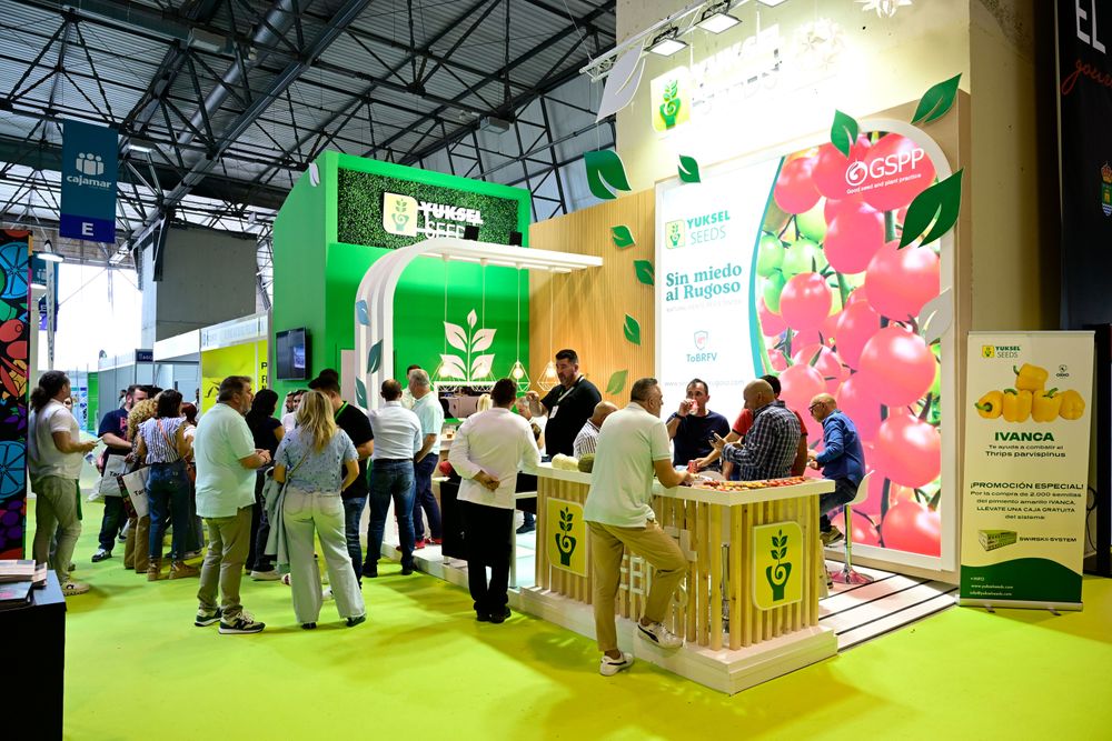 Stand de Yuksel Seeds en Infoagro Exhibition 2025