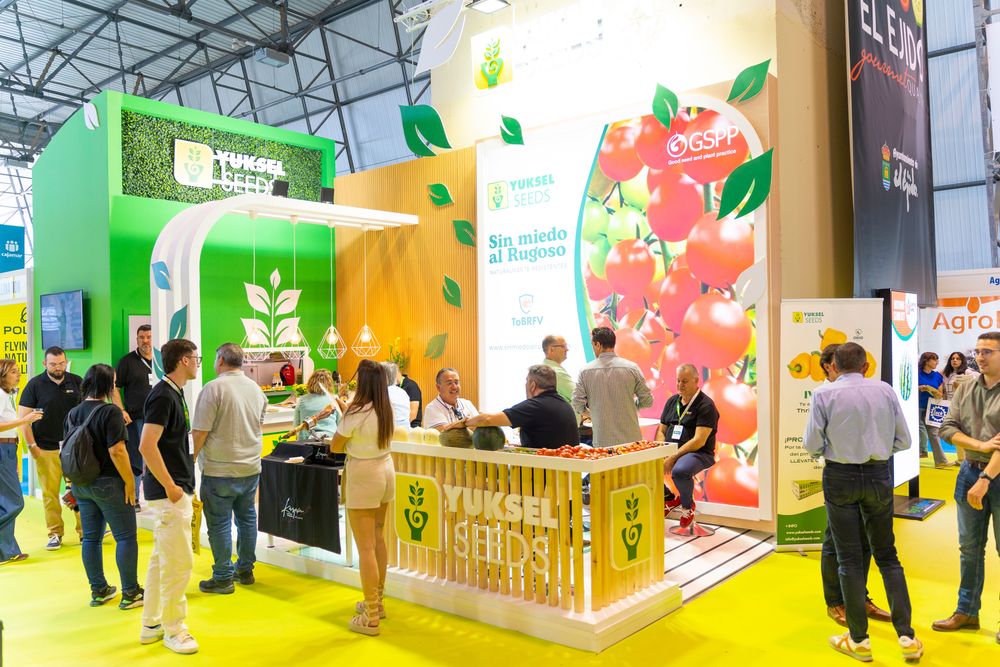 Stand de Yuksel Seeds en Infoagro Exhibition 2025