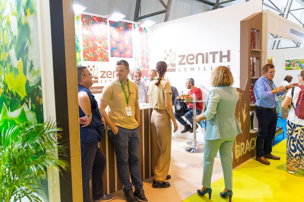 Stand de Zenith Semillas en Infoagro Exhibition 2025