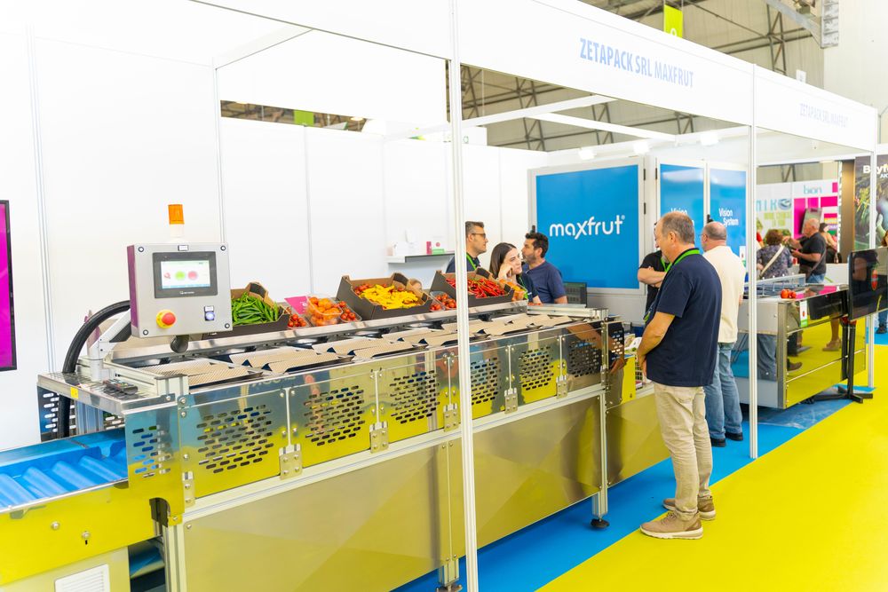 Stand de Zetapack SRL Maxfrut en Infoagro Exhibition 2025