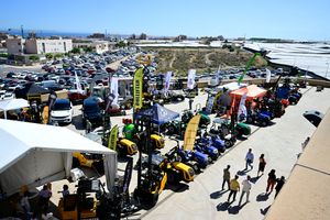 Zona exterior de maquinaria, en Infoagro Exhibition 2025