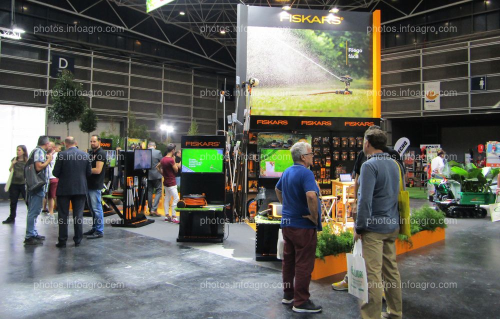 Stand de Fiskars en Iberflora 2019